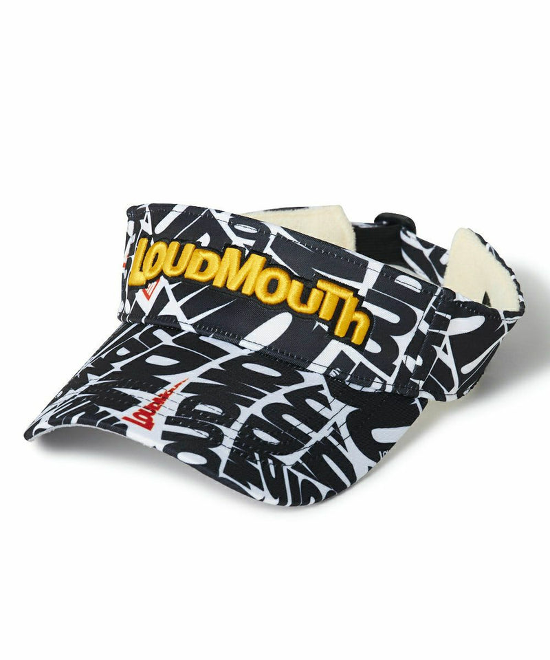 サンバイザー メンズ レディース ラウドマウス ゴルフ LOUDMOUTH GOLF 日本正規品 2024 秋冬 新作 ゴルフ