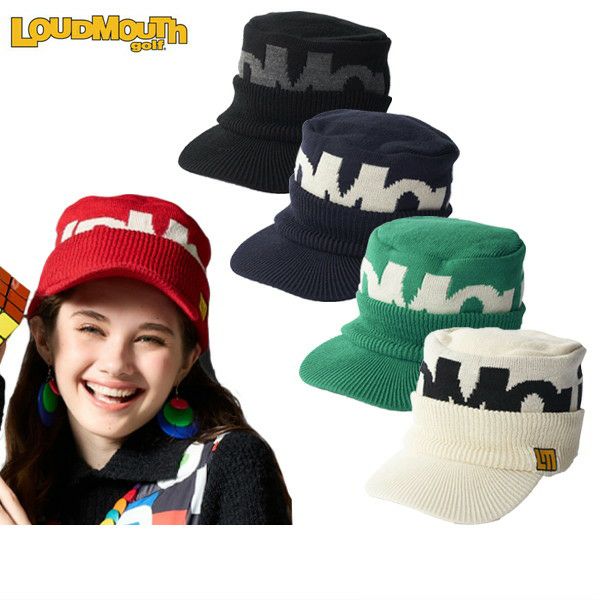 Cap Men's Ladies Loud Mouse Golf LOUDMOUTH GOLF Japan Genuine 2024 Fall / Winter New Golf