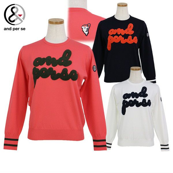 Sweater Ladies Anpasi And Per SE 2024 Fall / Winter New Golf Wear