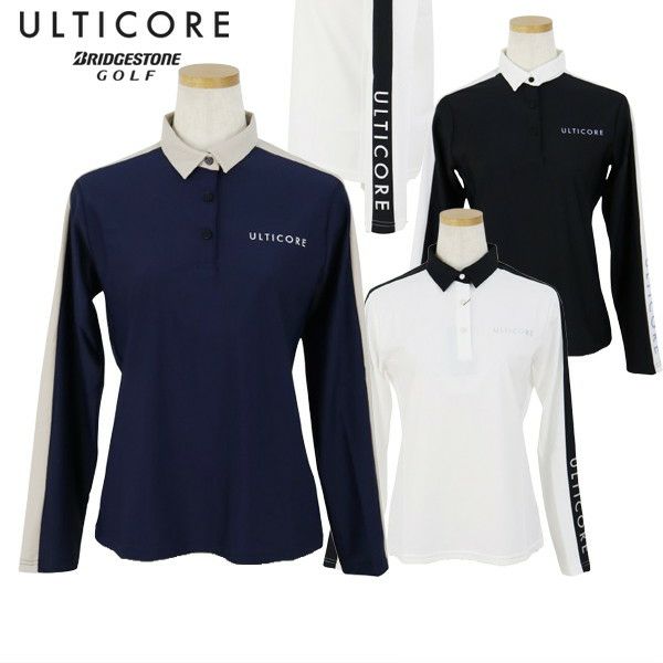 Poro Shirt Ladies Ulticore Bridgestone Golf Ulticore Bridgestone Golf 2024 Fall / Winter New Golf Wear