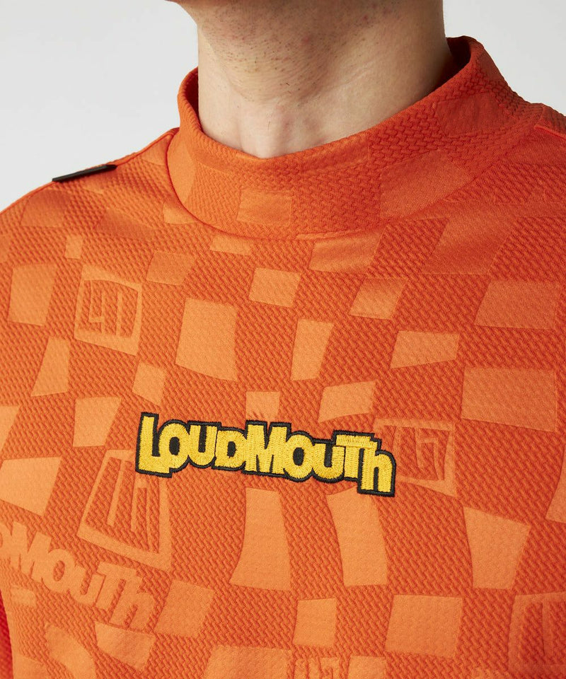 High Neck Shirt Men's Loud Mouse Golf Loudmouth Golf Japan Genuine 2024 Fall / Winter New Golf Wear