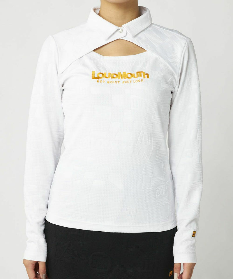 Polo shirt for women, Loudmouth Golf, LOUDMOUTH GOLF, genuine Japanese product, golf wear