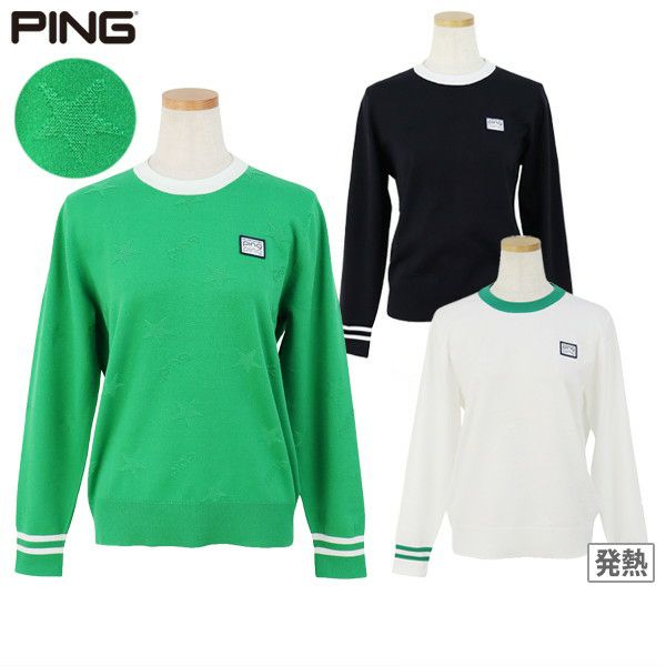 Sweater Ladies Pin Ping 2024 Fall / Winter Golf Wear