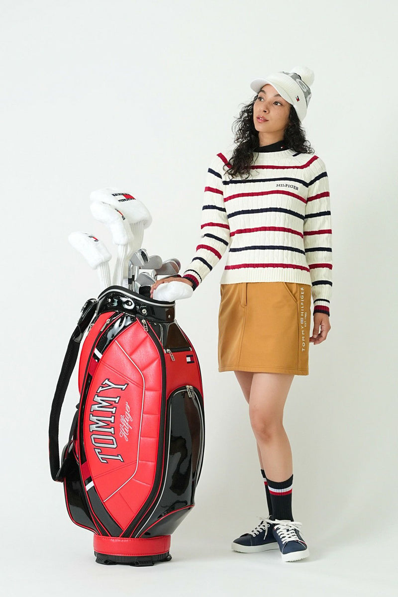 帽子女士Tommy Hilfiger高爾夫Tommy Hilfiger Golf Japan Japan Quarine 2024秋季 /冬季新高爾夫球