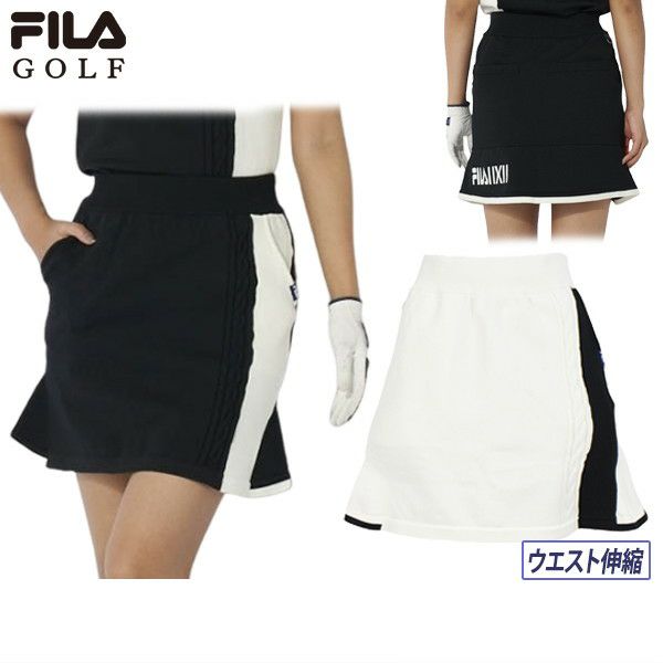 치마 숙녀 Filafilagolf Fila Golf 2024 가을 / 겨울 뉴 골프 착용