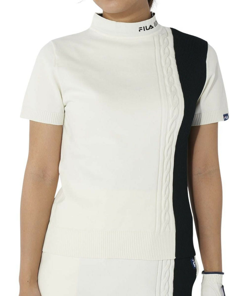 Sweater Ladies Firafilagolf FILA GOLF 2024 Fall / Winter New Golf Wear