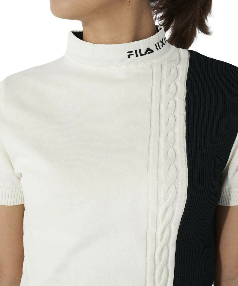 Sweater Ladies Firafilagolf FILA GOLF 2024 Fall / Winter New Golf Wear