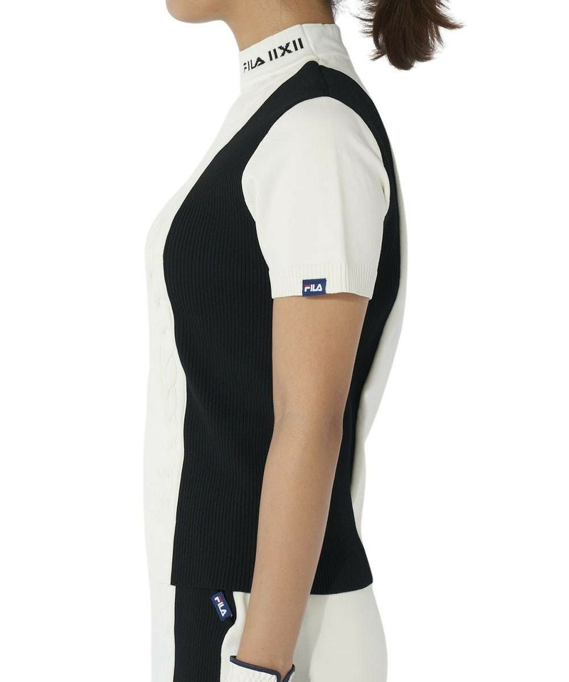 스웨터 레이디스 Firafilagolf Fila Golf 2024 가을 / 겨울 새 골프 착용