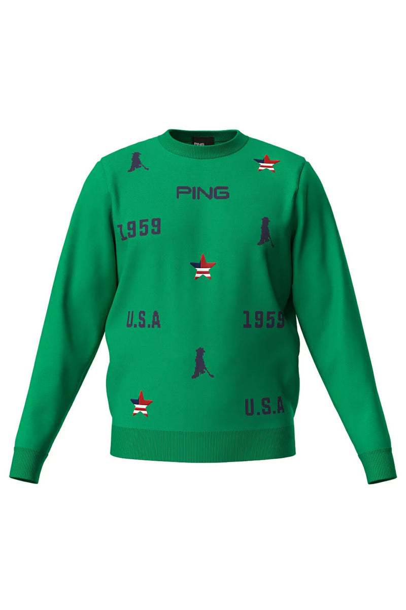 Sweater Men's Ping Ping 2024 Fall / Winter Golf Wear