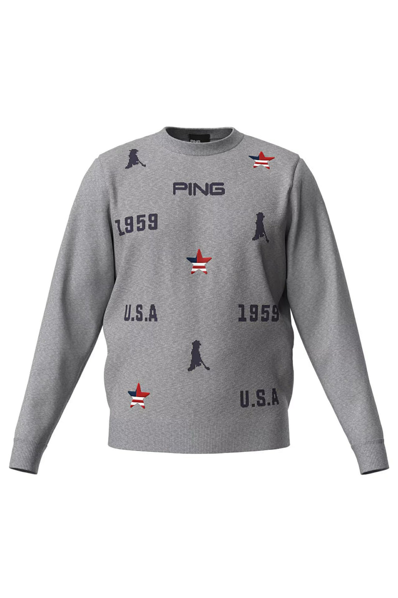 Sweater Men's Ping Ping 2024 Fall / Winter Golf Wear