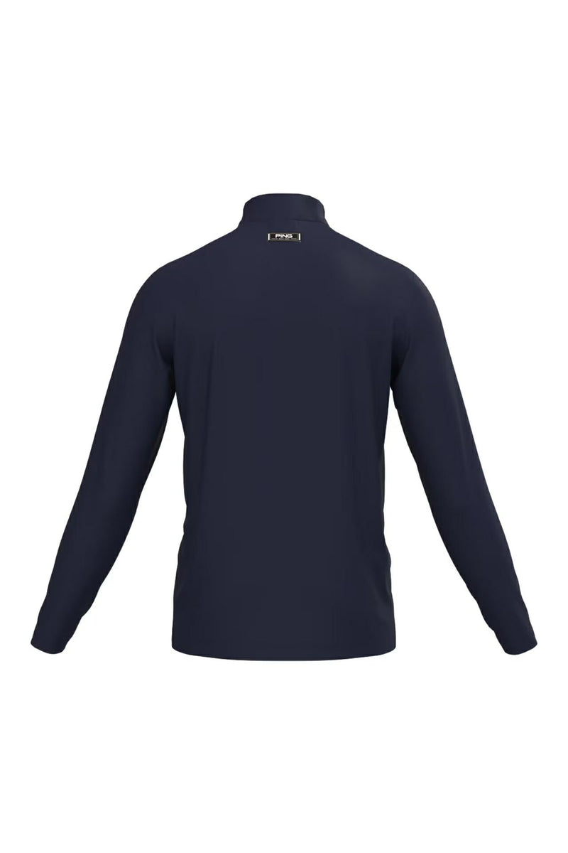 High Neck Shirt Men's Ping Ping 2024 Fall / Winter New Golf Wear