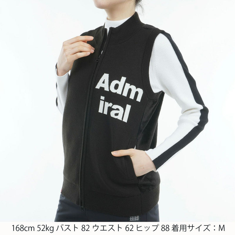 Vest  Ladies Admiral Golf ADMIRAL GOLF Japan Genuine 2024 Fall / Winter New Golf Wear