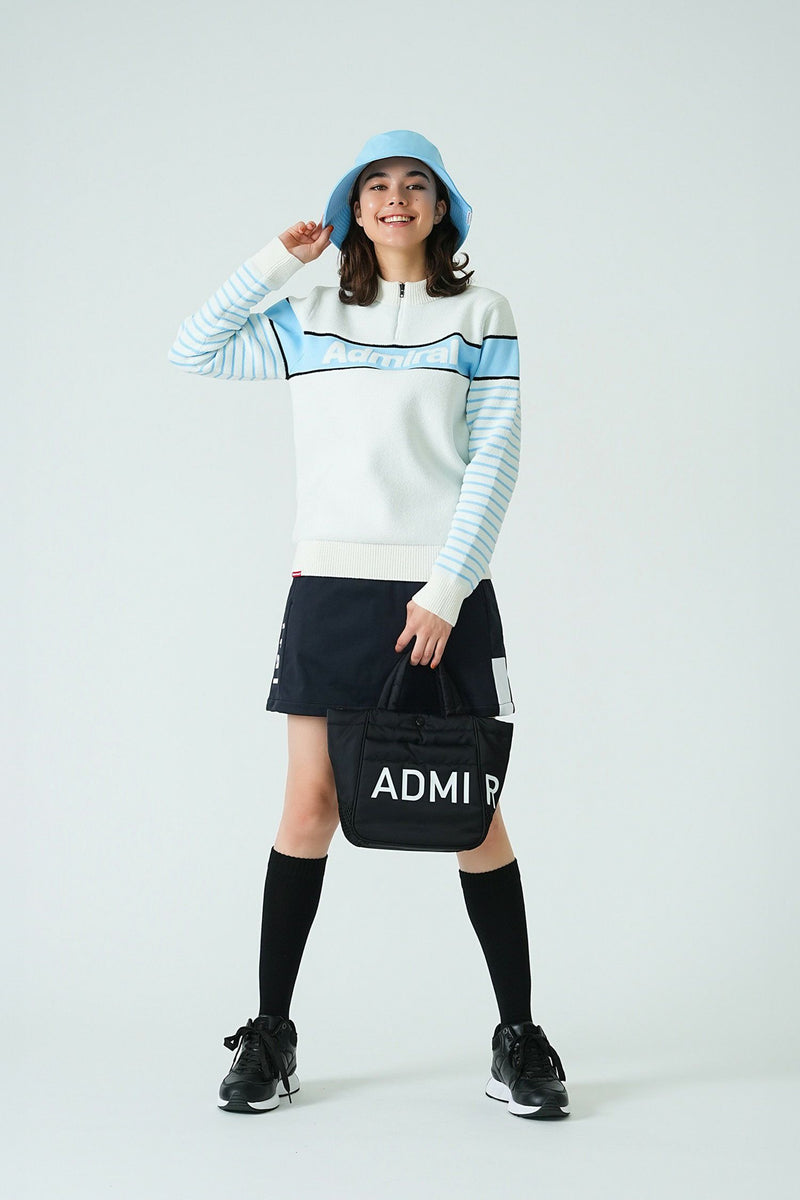 Sweater Ladies Admiral Golf ADMIRAL GOLF Japan Genuine 2024 Fall / Winter New Golf Wear