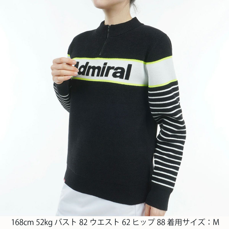 Sweater Ladies Admiral Golf ADMIRAL GOLF Japan Genuine 2024 Fall / Winter New Golf Wear