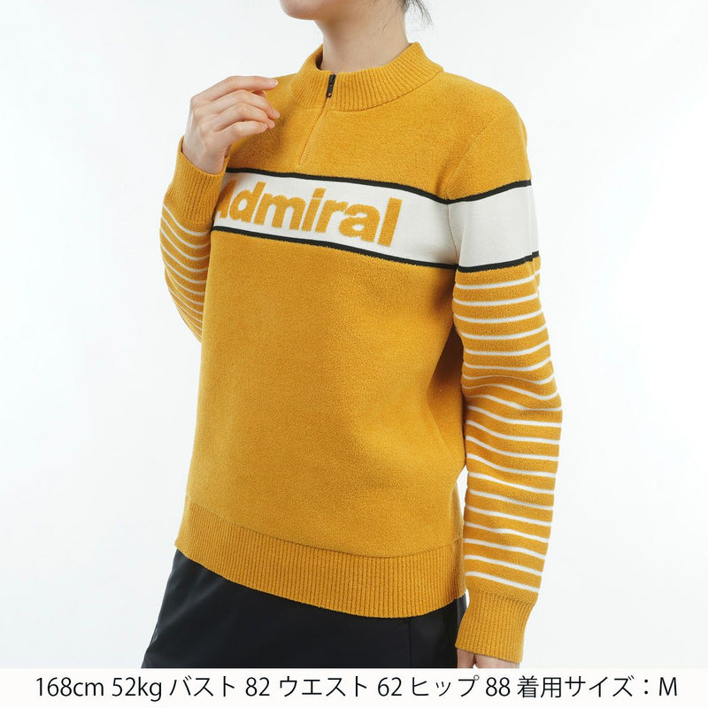 Sweater Ladies Admiral Golf ADMIRAL GOLF Japan Genuine 2024 Fall / Winter New Golf Wear