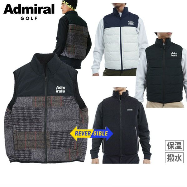 Vest  Men's Admiral Golf Admiral Golf Japan Official Golf Wear