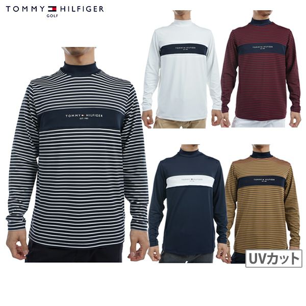 男士的高脖子襯衫Tommy Hilfiger高爾夫Tommy Hilfiger高爾夫日本正版產品高爾夫服裝