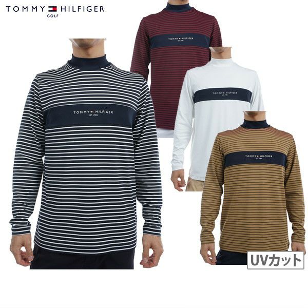 하이 넥 셔츠 남자 Tommy Hilfiger 골프 Tommy Hilfiger 골프 일본 진짜 2024 가을 / 겨울 뉴 골프 착용