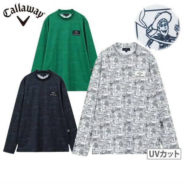 男士的高脖子襯衫Callaway服裝Callaway高爾夫Callaway服裝高爾夫服裝