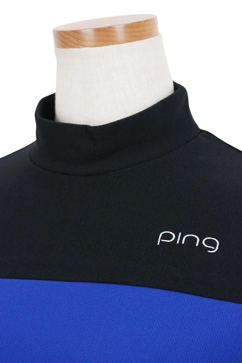 High Neck Shirt Ladies Ping Ping 2024 Fall / Winter New Golf Wear