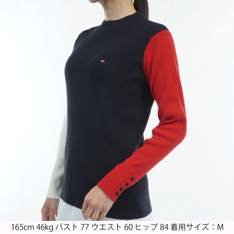 毛衣女士Tommy Hilfiger高尔夫Tommy Hilfiger Golf Japan Japan Pureine 2024秋季 /冬季高尔夫服装