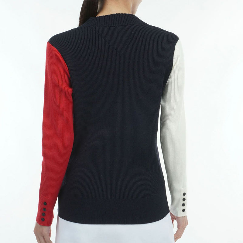 Sweater Ladies Tommy Hilfiger Golf TOMMY HILFIGER GOLF Japan Genuine 2024 Fall / Winter Golf wear