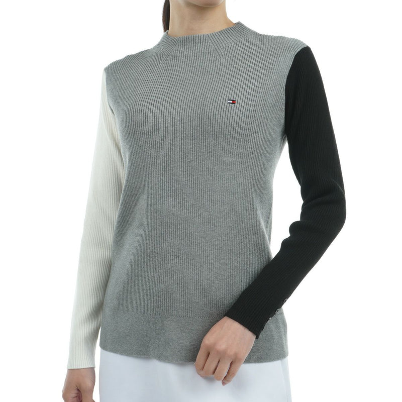 Sweater Ladies Tommy Hilfiger Golf TOMMY HILFIGER GOLF Japan Genuine 2024 Fall / Winter Golf wear