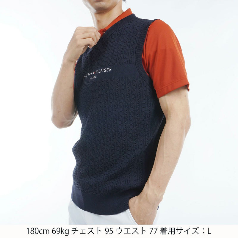 Vest  Men's Tommy Hilfiger Golf TOMMY HILFIGER GOLF Japan Genuine 2024 Fall / Winter New Golf Wear