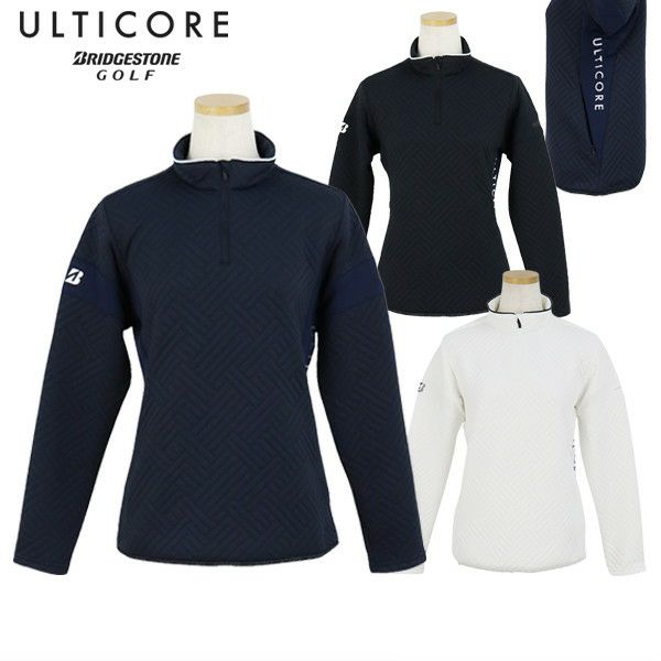 High Neck Shirt Ladies Ulticore Bridgestone Golf Ulticore Bridgestone Golf 2024 Fall / Winter New Golf Wear