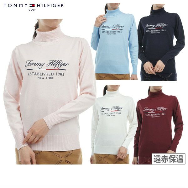 毛衣女士Tommy Hilfiger高爾夫Tommy Hilfiger Golf Japan Japan Pureine 2024秋季 /冬季高爾夫服裝