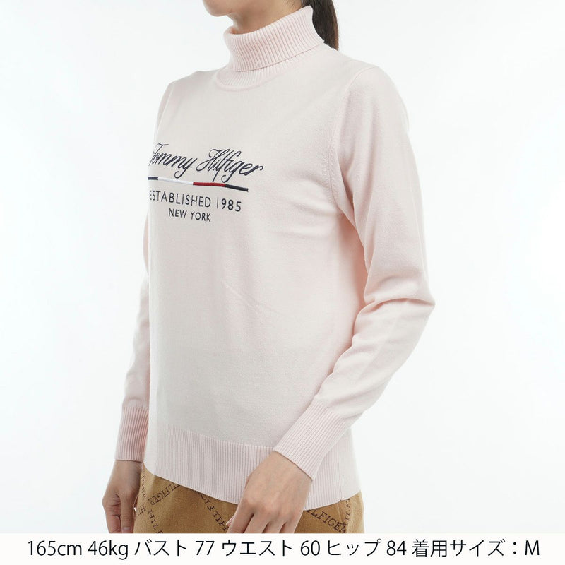 毛衣女士Tommy Hilfiger高爾夫Tommy Hilfiger Golf Japan Japan Pureine 2024秋季 /冬季高爾夫服裝