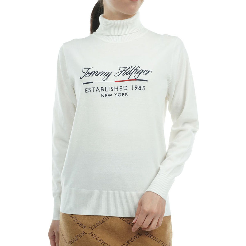 毛衣女士Tommy Hilfiger高爾夫Tommy Hilfiger Golf Japan Japan Pureine 2024秋季 /冬季高爾夫服裝