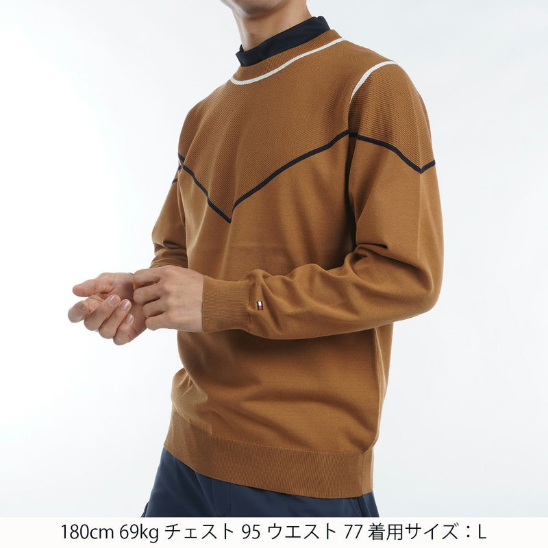 Sweater Men's Tommy Hilfiger Golf Tommy Hilfiger Golf Japan Genuine 2024 Fall / Winter Golf wear