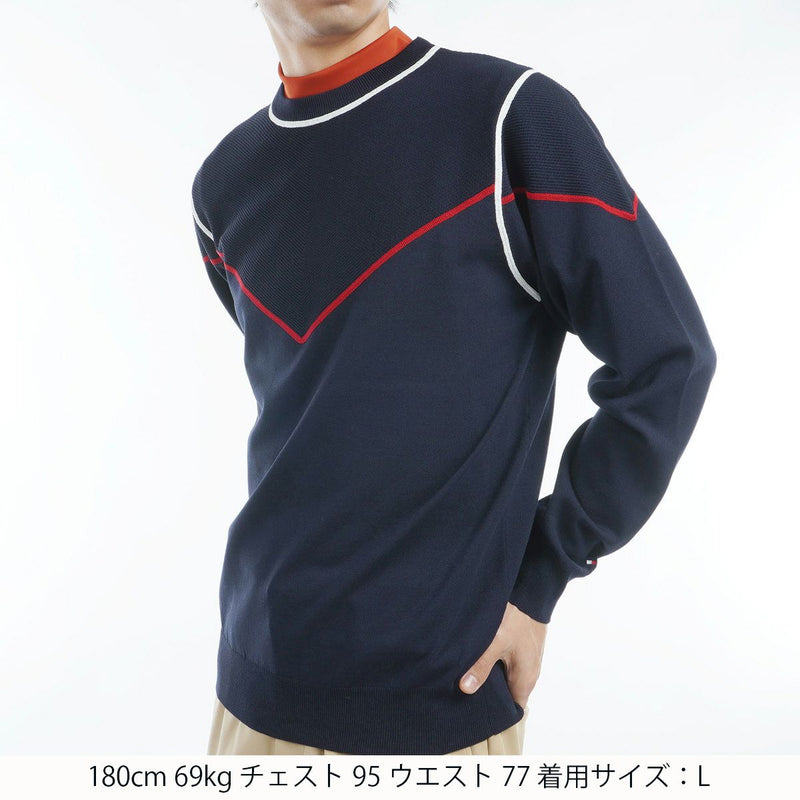 Sweater Men's Tommy Hilfiger Golf Tommy Hilfiger Golf Japan Genuine 2024 Fall / Winter Golf wear