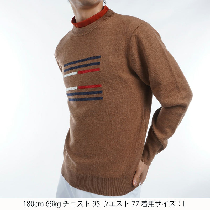 Sweater Men's Tommy Hilfiger Golf Tommy Hilfiger Golf Japan Genuine 2024 Fall / Winter Golf wear