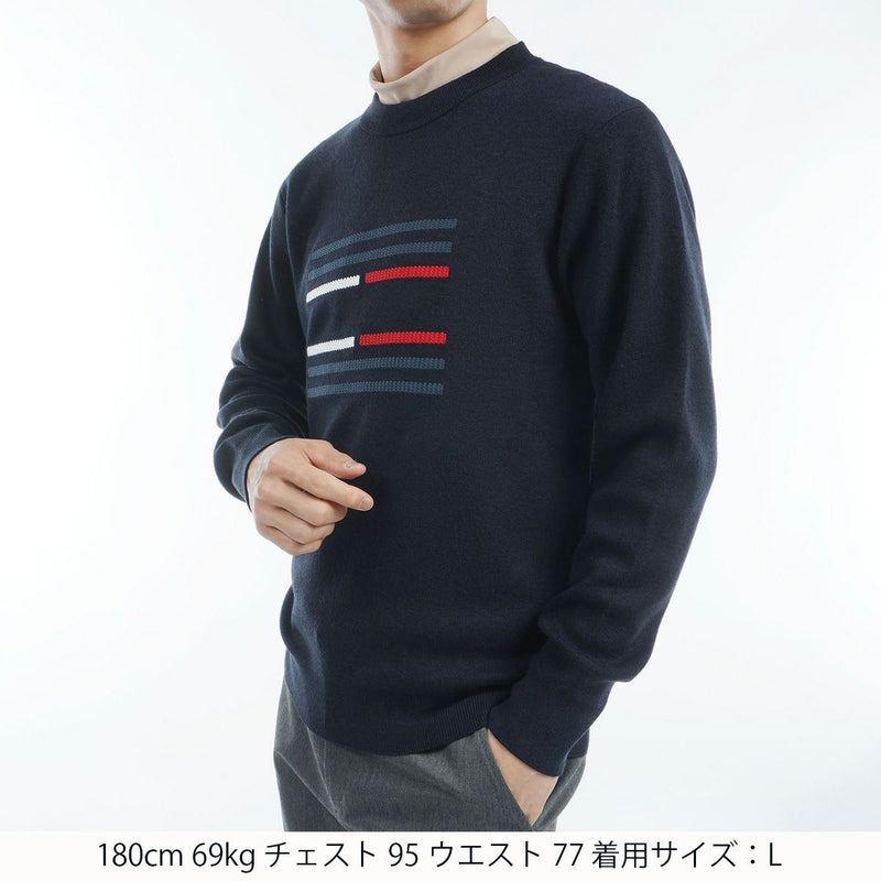 Sweater Men's Tommy Hilfiger Golf Tommy Hilfiger Golf Japan Genuine 2024 Fall / Winter Golf wear