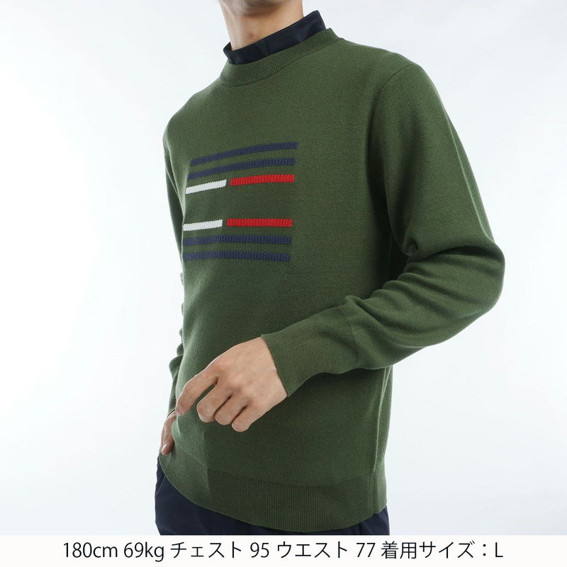 Sweater Men's Tommy Hilfiger Golf Tommy Hilfiger Golf Japan Genuine 2024 Fall / Winter Golf wear