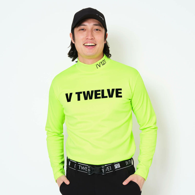 남자를위한 하이 넥 셔츠 v12 골프 v-twelve 골프 착용