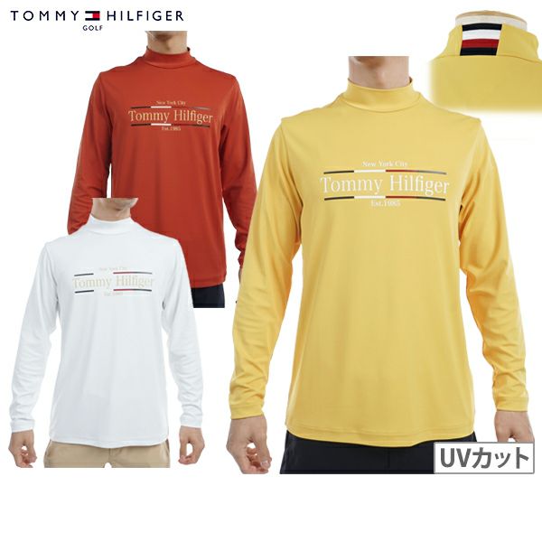 하이 넥 셔츠 남자 Tommy Hilfiger 골프 Tommy Hilfiger 골프 일본 진짜 2024 가을 / 겨울 뉴 골프 착용