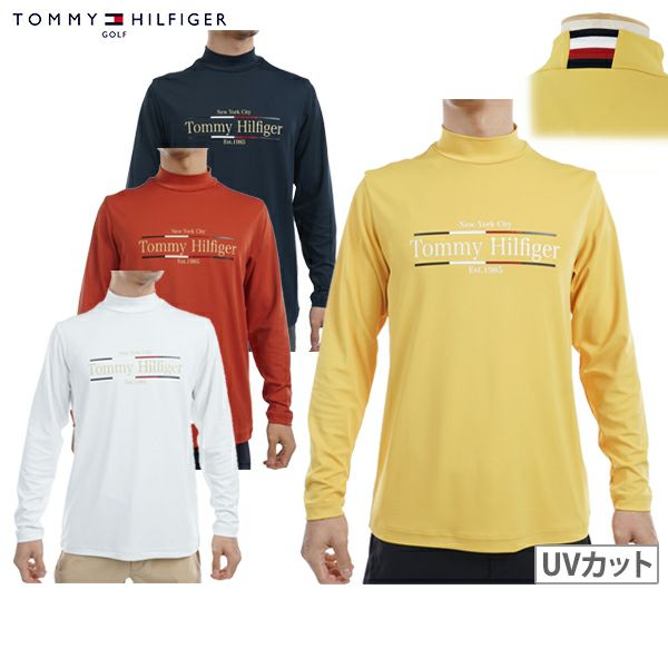 High neck shirt for men Tommy Hilfiger Golf TOMMY HILFIGER GOLF Japanese genuine product Golf wear