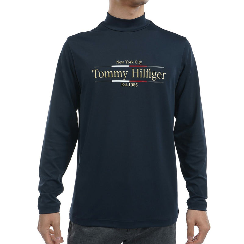 남자를위한 하이 넥 셔츠 Tommy Hilfiger 골프 Tommy Hilfiger 골프 일본 진짜 제품 골프 착용