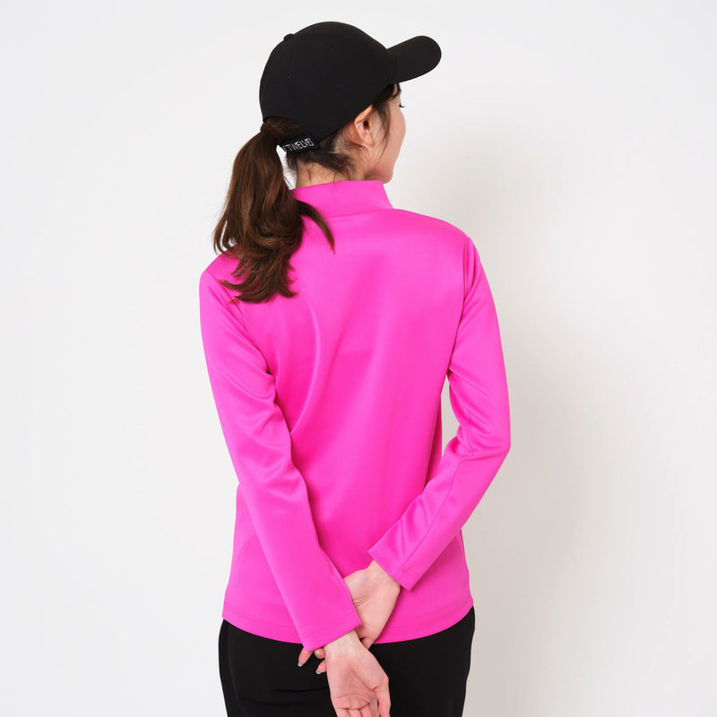 High Neck Shirt Ladies V12 Golf Vi Twelve 2024 Fall / Winter New Golf Wear