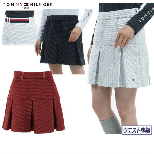 スカート レディース トミー ヒルフィガー ゴルフ TOMMY HILFIGER GOLF 日本正規品 2024 秋冬 新作 ゴルフウェア