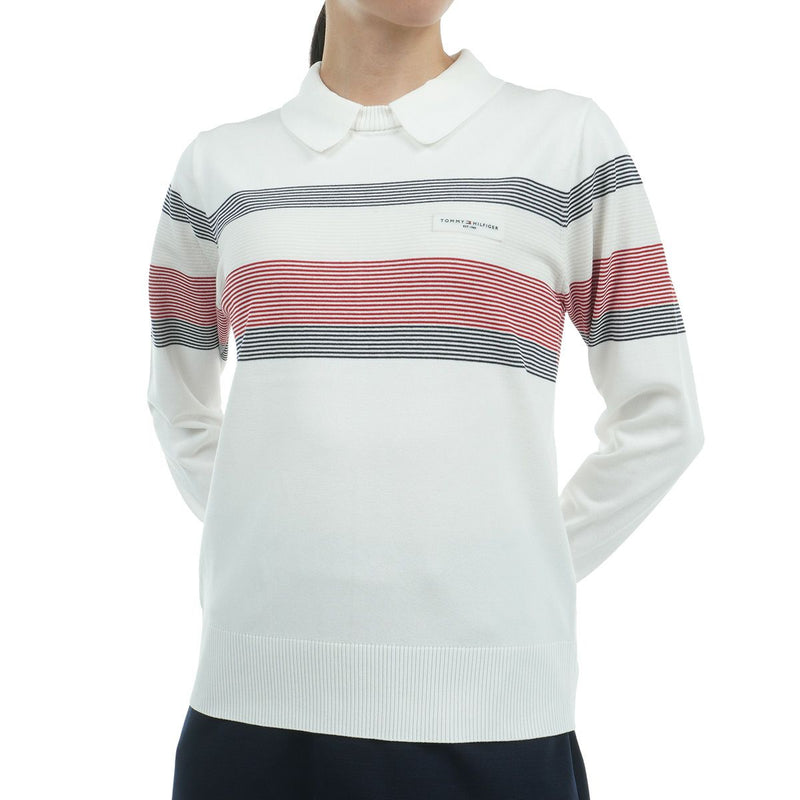 毛衣女士Tommy Hilfiger高爾夫Tommy Hilfiger Golf Japan Japan Pureine 2024秋季 /冬季高爾夫服裝