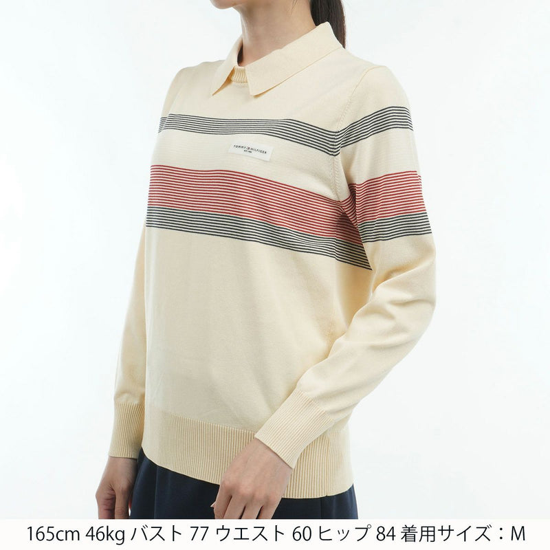 毛衣女士Tommy Hilfiger高尔夫Tommy Hilfiger Golf Japan Japan Pureine 2024秋季 /冬季高尔夫服装