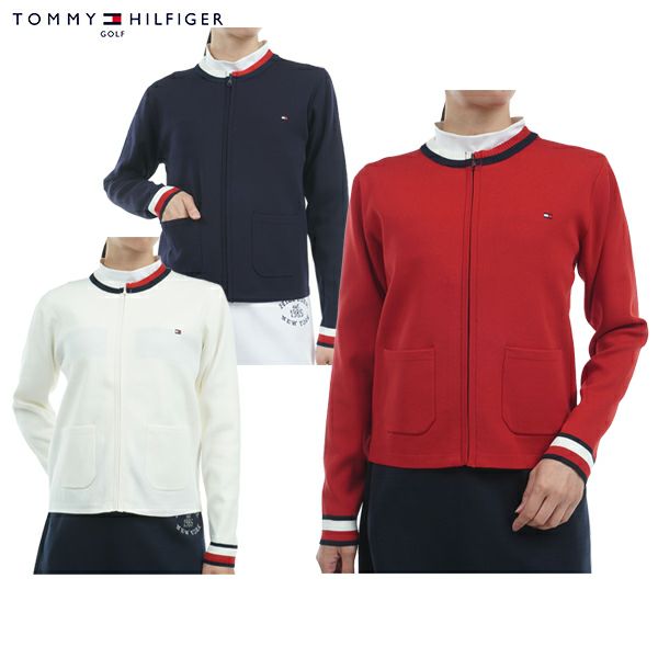 カーディガン レディース トミー ヒルフィガー ゴルフ TOMMY HILFIGER GOLF 日本正規品 2024 秋冬 新作 ゴルフウェア