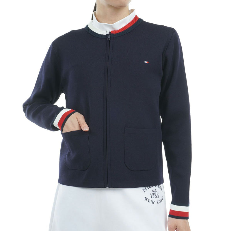 가디건 레이디스 Tommy Hilfiger 골프 Tommy Hilfiger 골프 일본 진짜 2024 가을 / 겨울 뉴 골프 착용