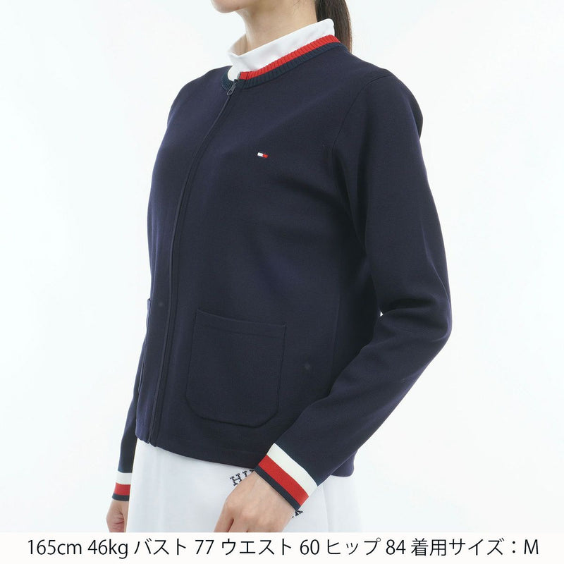 カーディガン レディース トミー ヒルフィガー ゴルフ TOMMY HILFIGER GOLF 日本正規品 2024 秋冬 新作 ゴルフウェア