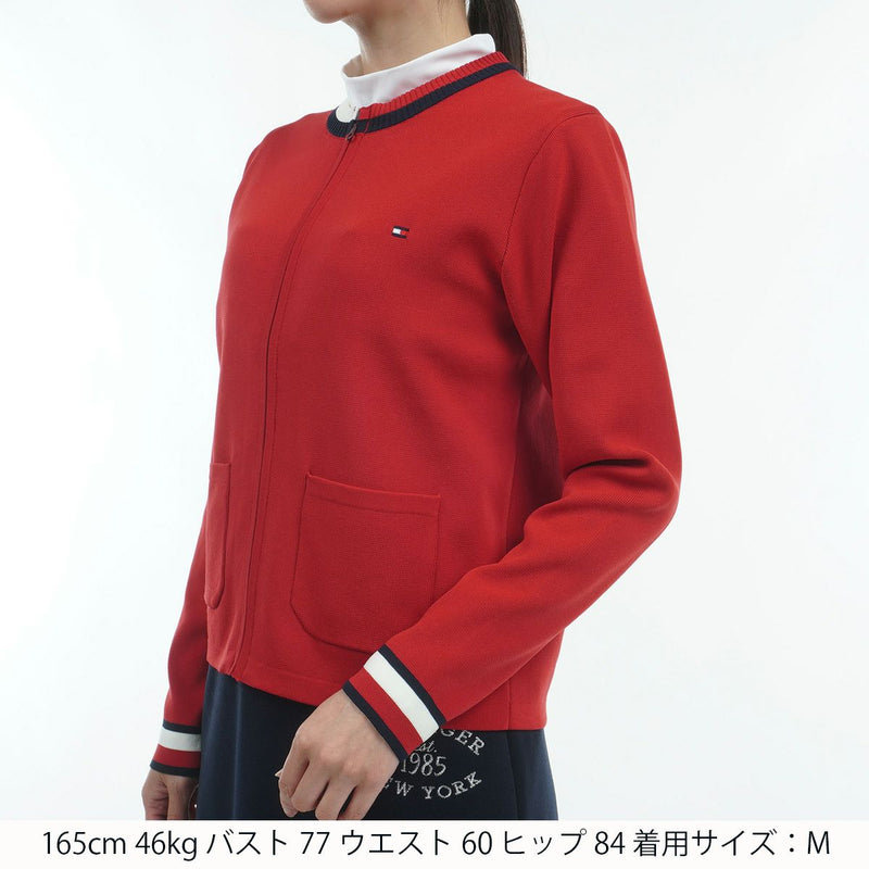 カーディガン レディース トミー ヒルフィガー ゴルフ TOMMY HILFIGER GOLF 日本正規品 2024 秋冬 新作 ゴルフウェア