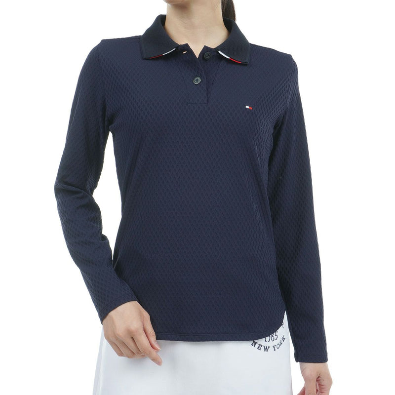 Poro Shirt Ladies Tommy Hilfiger Golf TOMMY HILFIGER GOLF Japan Genuine 2024 Fall / Winter New Golf Wear